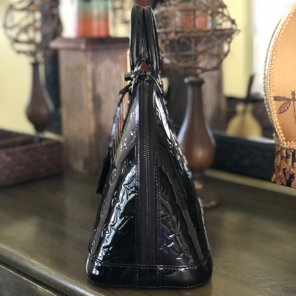 AUTH Louis Vuitton Noir Magnetique Alma PRISTINE🌺 - Picture 4 of 8